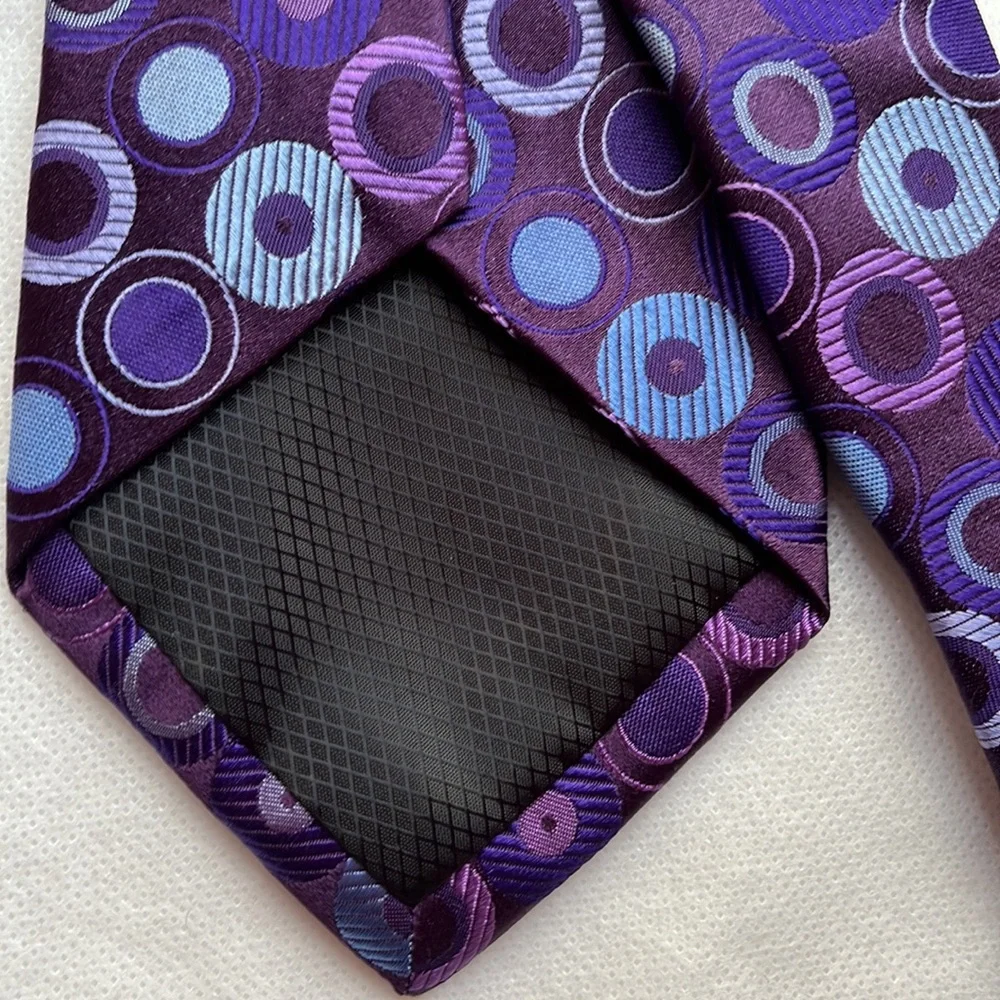 Covington Geometric Silk Tie - New with Tags